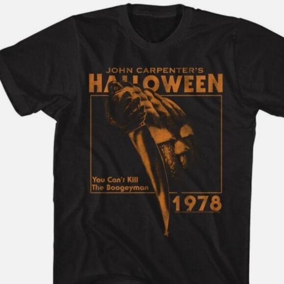 John Carpenter's Halloween 1978 Michael Myers Shirt, Horror Movie Shirt - Picture 1 of 1